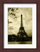 Framed Tower At The Riverside, Eiffel Tower, Paris, France