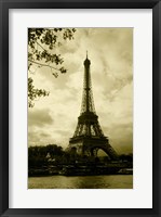 Framed Tower At The Riverside, Eiffel Tower, Paris, France