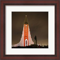 Framed Annual Winter Lights Festival, Reykjavik, Iceland