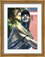 Framed Willie Mays Statue In AT&T Park, San Francisco, California