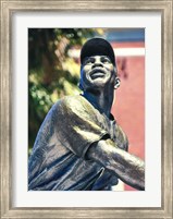 Framed Willie Mays Statue In AT&T Park, San Francisco, California