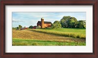 Framed Field With Silo And Barn In The Background, Ohio