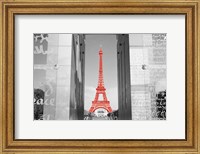 Framed Eiffel Tower Paris France