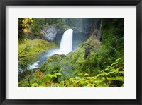 Framed Scenic View Of Waterfall, Portland, Oregon