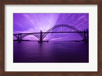 Framed View Of Oregon City Bridge, Oregon