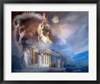 Framed Lion Of Judah