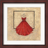 Framed Take Me Dancing II (red)