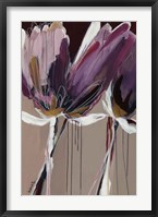 Aubergine Splendor II Framed Print