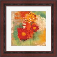 Framed Sunflowers I