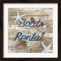 Framed Boat Rental