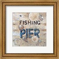 Framed 'Fishing Pier' border=