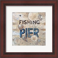 Framed 'Fishing Pier' border=