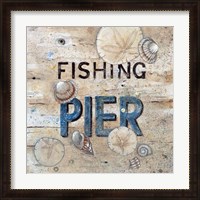 Framed 'Fishing Pier' border=