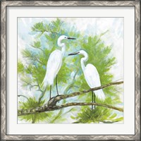 Framed Herons