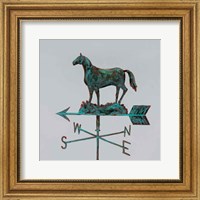 Framed Rural Relic Horse