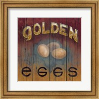 Framed Golden Eggs