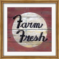Framed Farm Fresh II