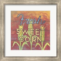Framed Fresh Sweet Corn