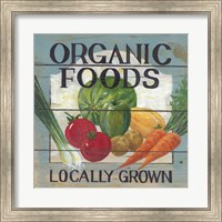 Framed Organic Foods