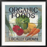 Framed Organic Foods