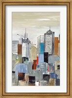 Framed New York Skyline III