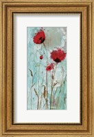 Framed Splash Poppies II