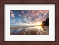 Framed Secret Beach Sunrise