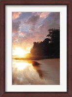 Framed Secret Beach Sunrise III