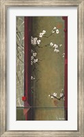 Framed Blossom Tapestry I