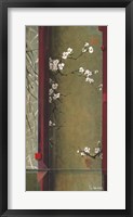 Framed Blossom Tapestry I