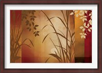 Framed Flaxen Silhouette