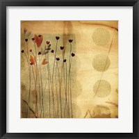 Framed Playful Meadow I