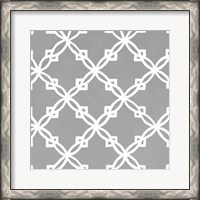 Framed Latticework Tile I