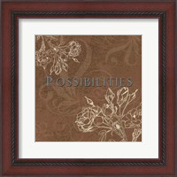 Framed 'Possibilities' border=