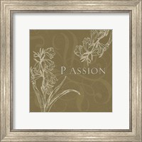 Framed 'Passion' border=