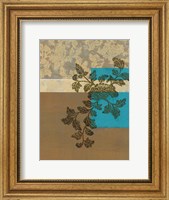 Framed Peony Branch II