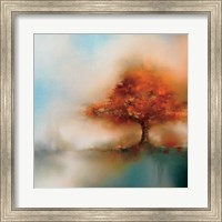 Framed Morning Mist & Maple I