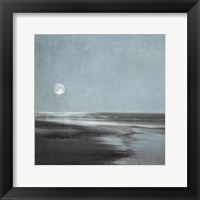Framed Moonlit Beach