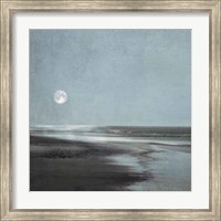Framed Moonlit Beach