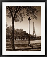 Framed Afternoon Stroll - Paris I
