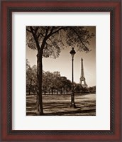 Framed Afternoon Stroll - Paris I