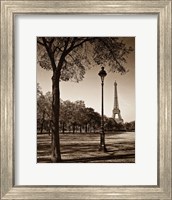 Framed Afternoon Stroll - Paris I