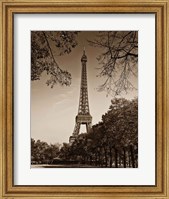 Framed Afternoon Stroll - Paris II