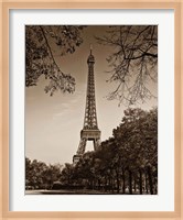 Framed Afternoon Stroll - Paris II