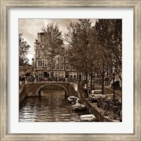 Framed Autumn in Amsterdam IV