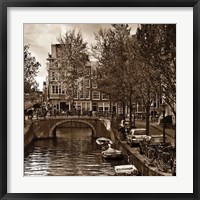 Framed Autumn in Amsterdam IV