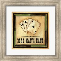 Framed Dead Man's Hand