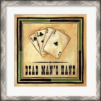 Framed Dead Man's Hand