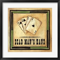 Framed Dead Man's Hand