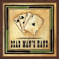 Framed Dead Man's Hand